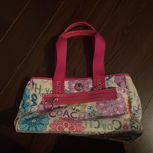 Coach Handbag - Daisy Print